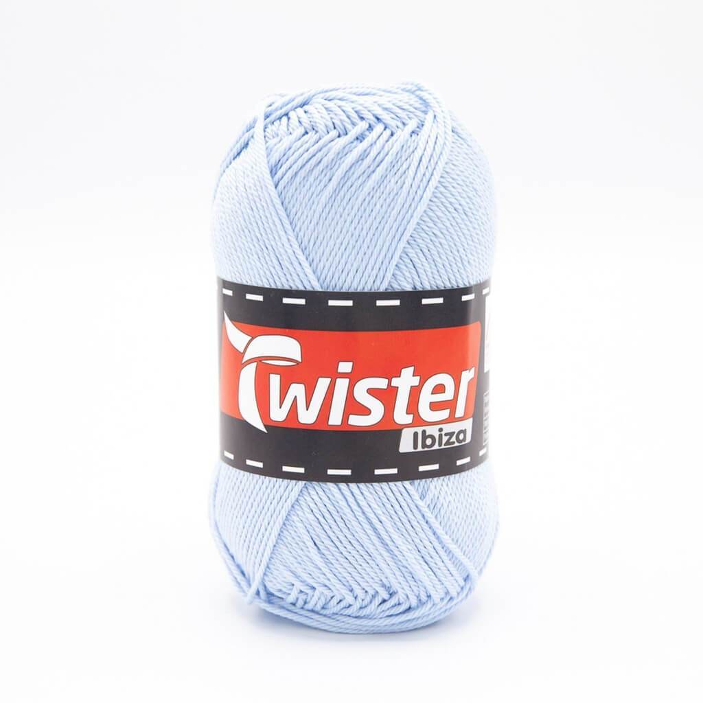 Twister Ibiza Uni 50g 52 - Hellblau Lieblingsgarn