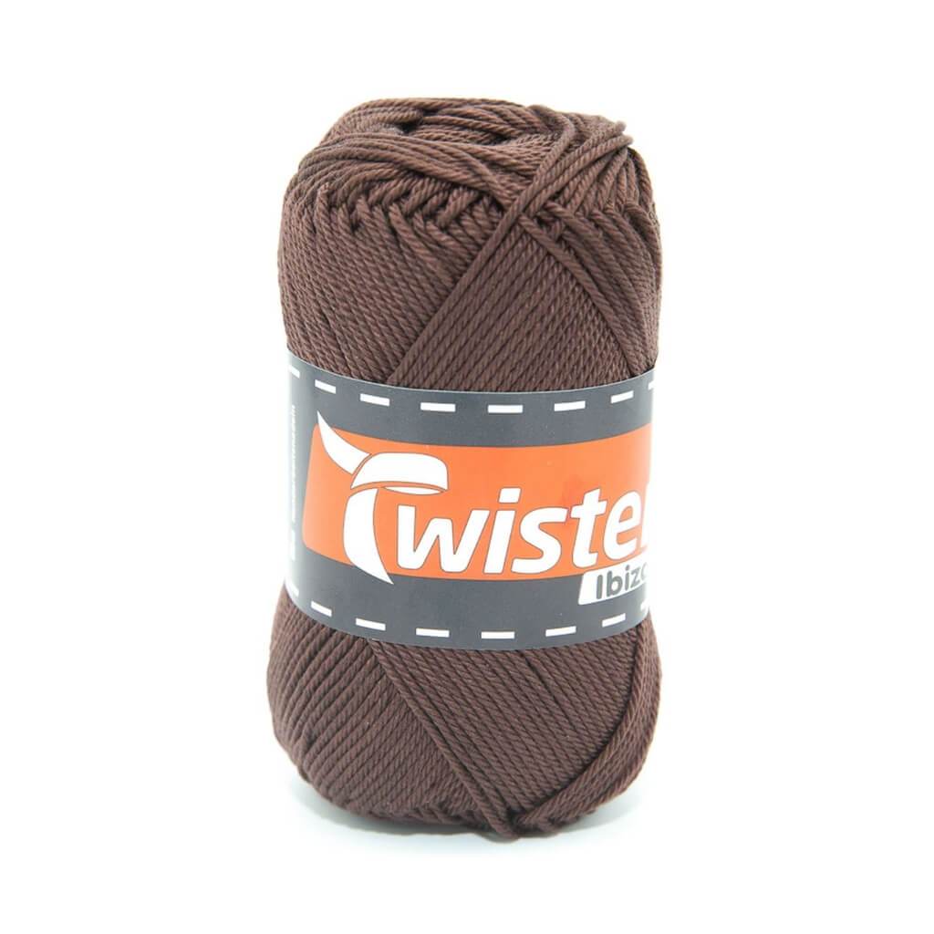 Twister Ibiza Uni 50g 88 - Kaffee Lieblingsgarn