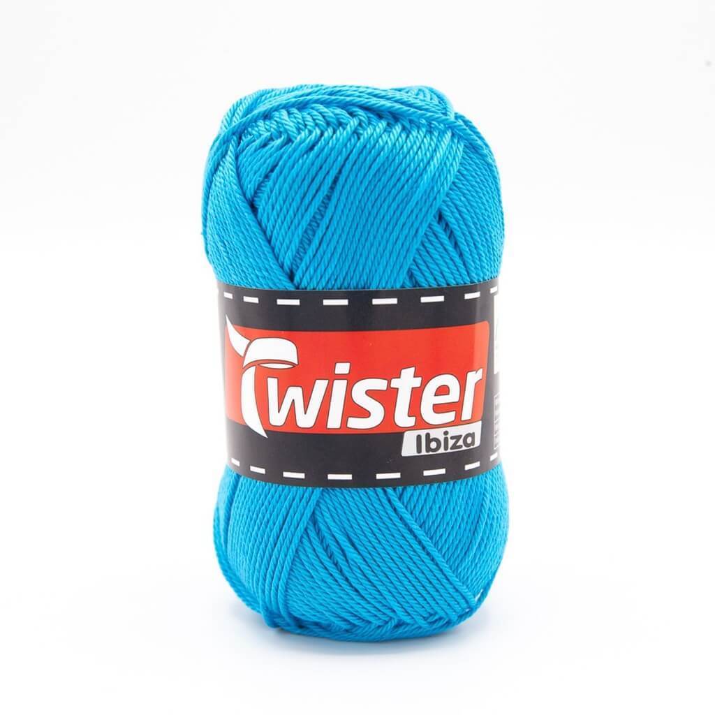 Twister Ibiza Uni 50g 65 - Türkis Lieblingsgarn