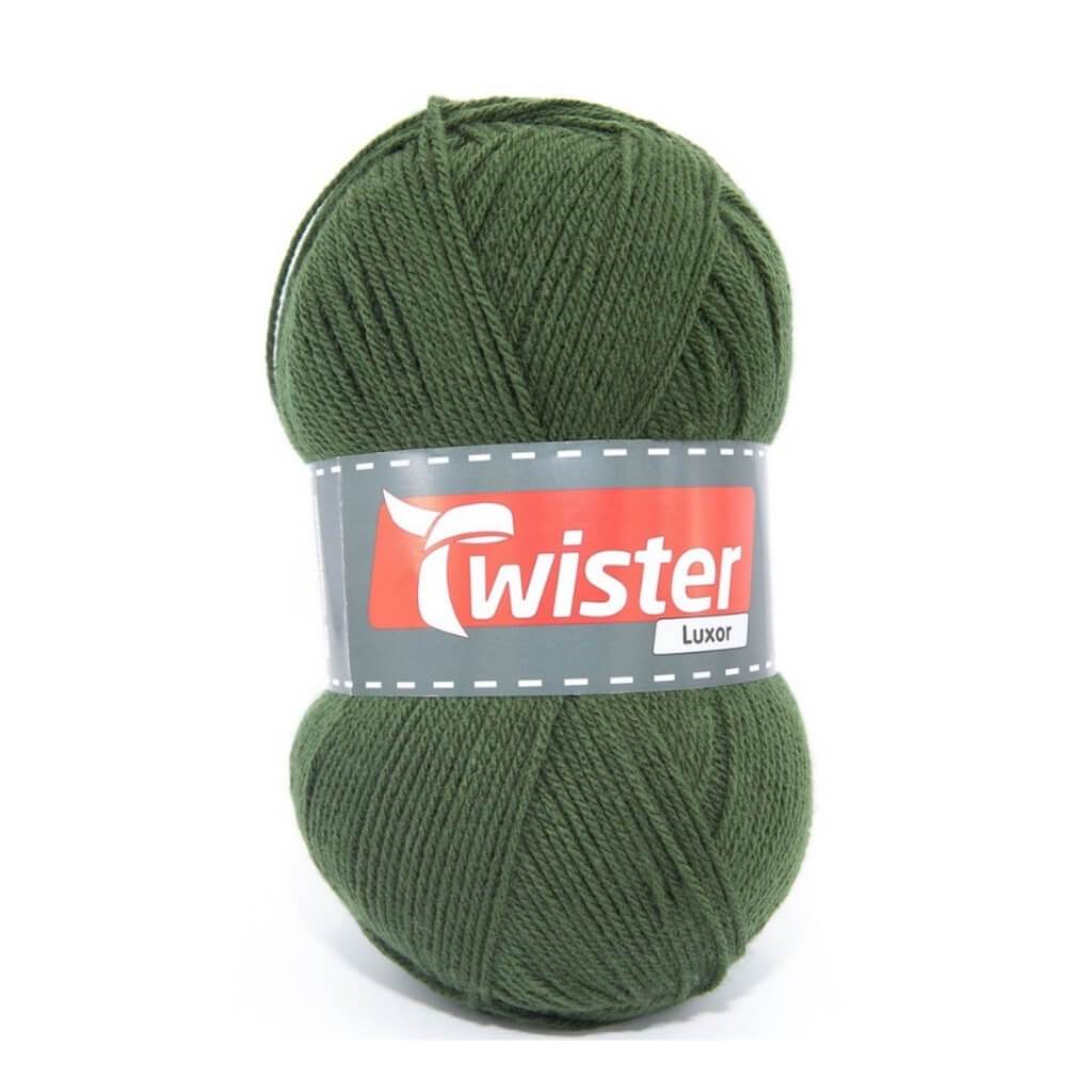 Twister Luxor Uni 150g 78 - Jägergrün Lieblingsgarn