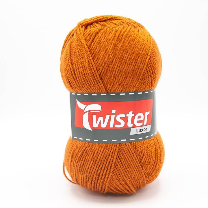 Twister Luxor Uni 150g 86 - Kürbis Lieblingsgarn