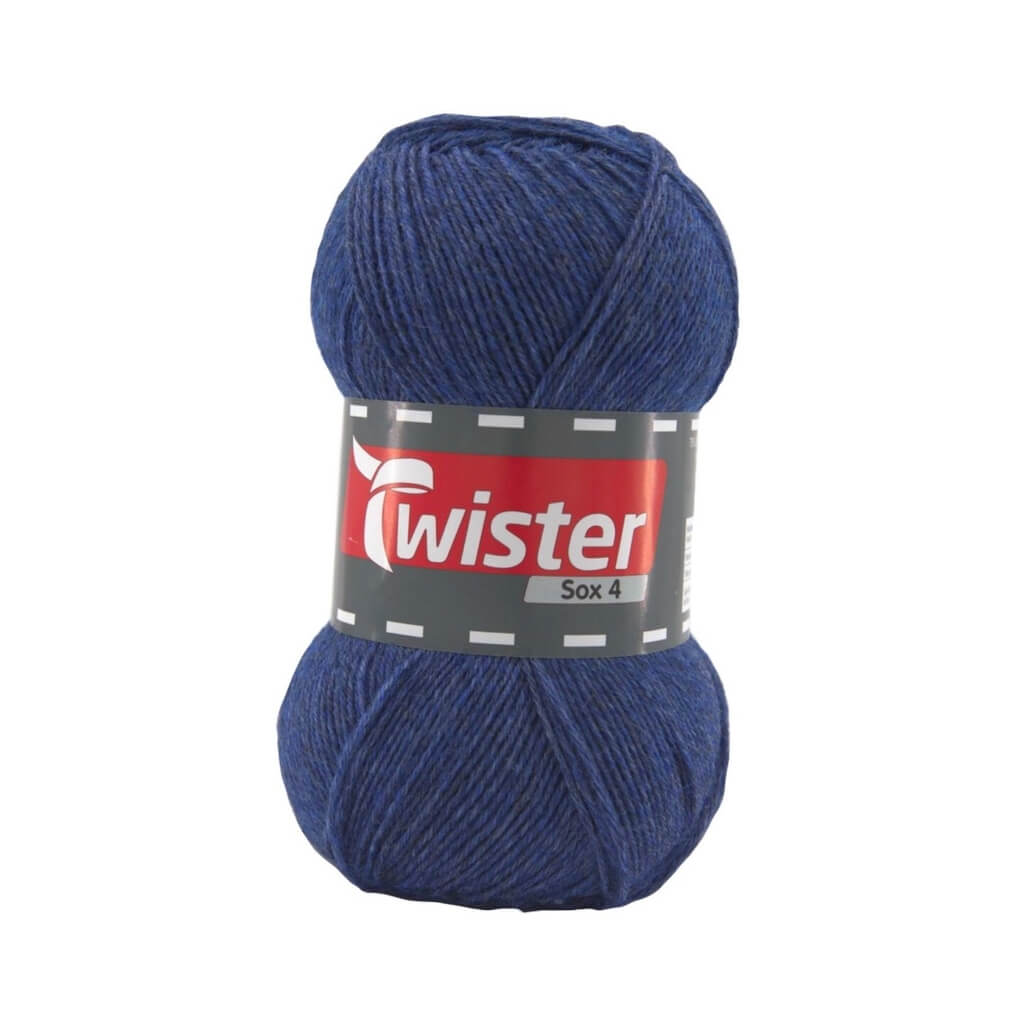 Twister Sox 100g Uni - Sockenwolle 54 - Jeans Lieblingsgarn