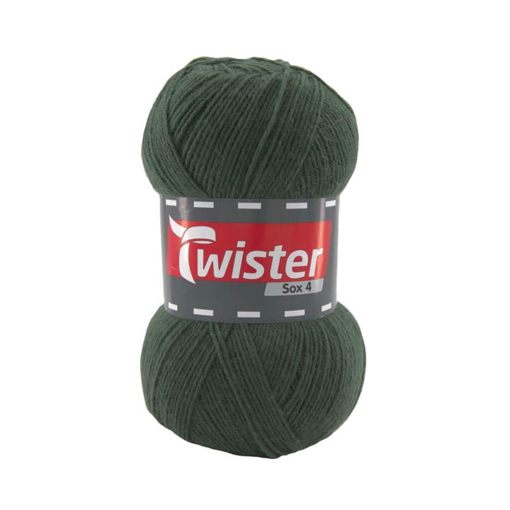 Twister Sox 100g Uni - Sockenwolle 79 - Jägergrün Lieblingsgarn