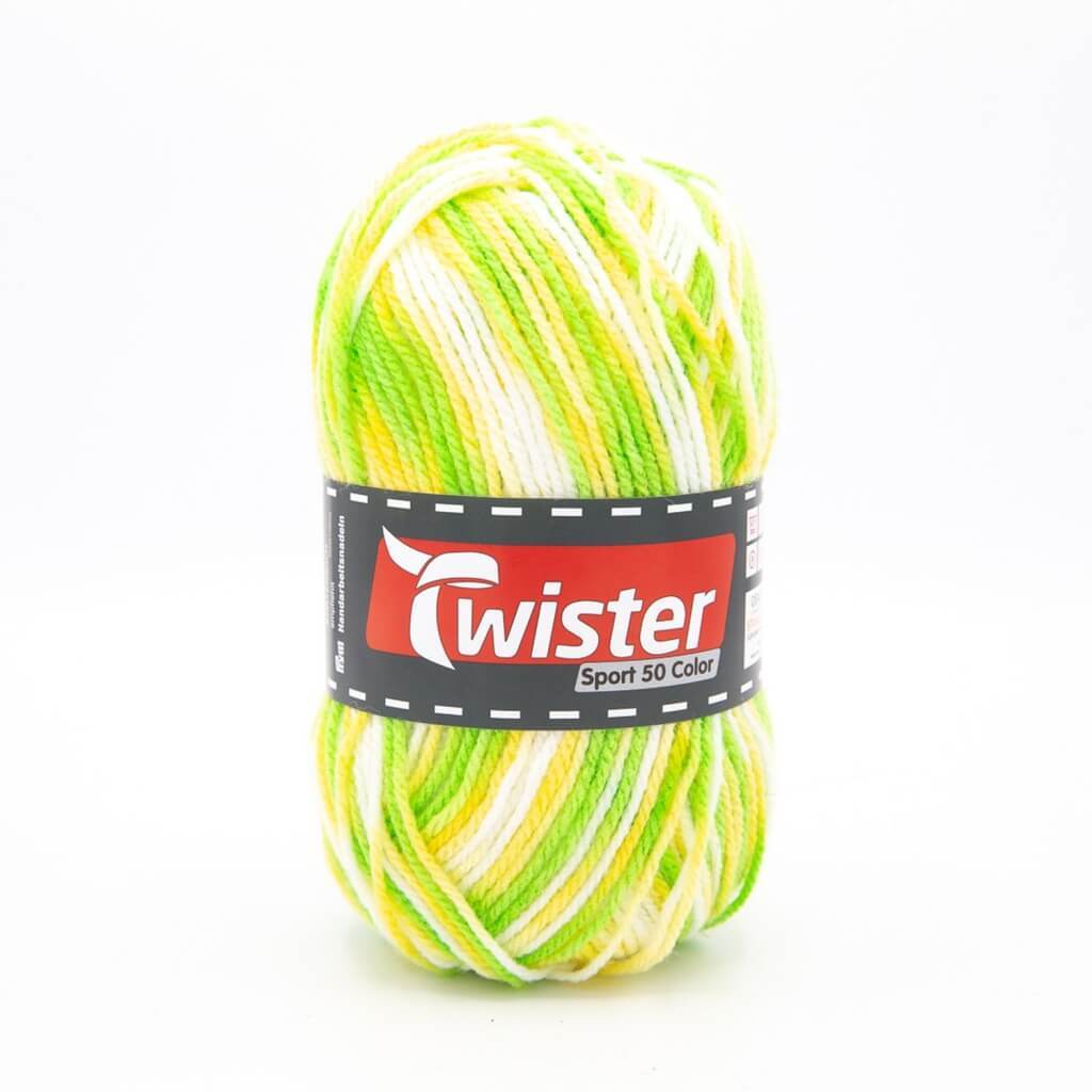 Twister Sport 50 Color 13 - Neongelb/Grün Lieblingsgarn