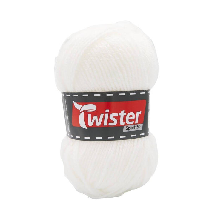 Twister Sport 50 10 - Weiss Lieblingsgarn